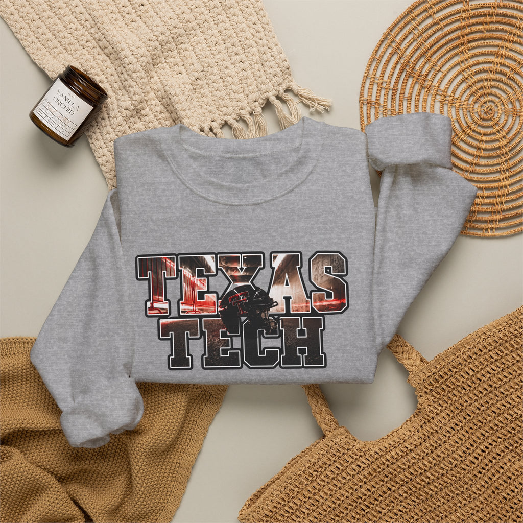 Texas Tech Crewneck Sweatshirt – Vintage Logo Comfort