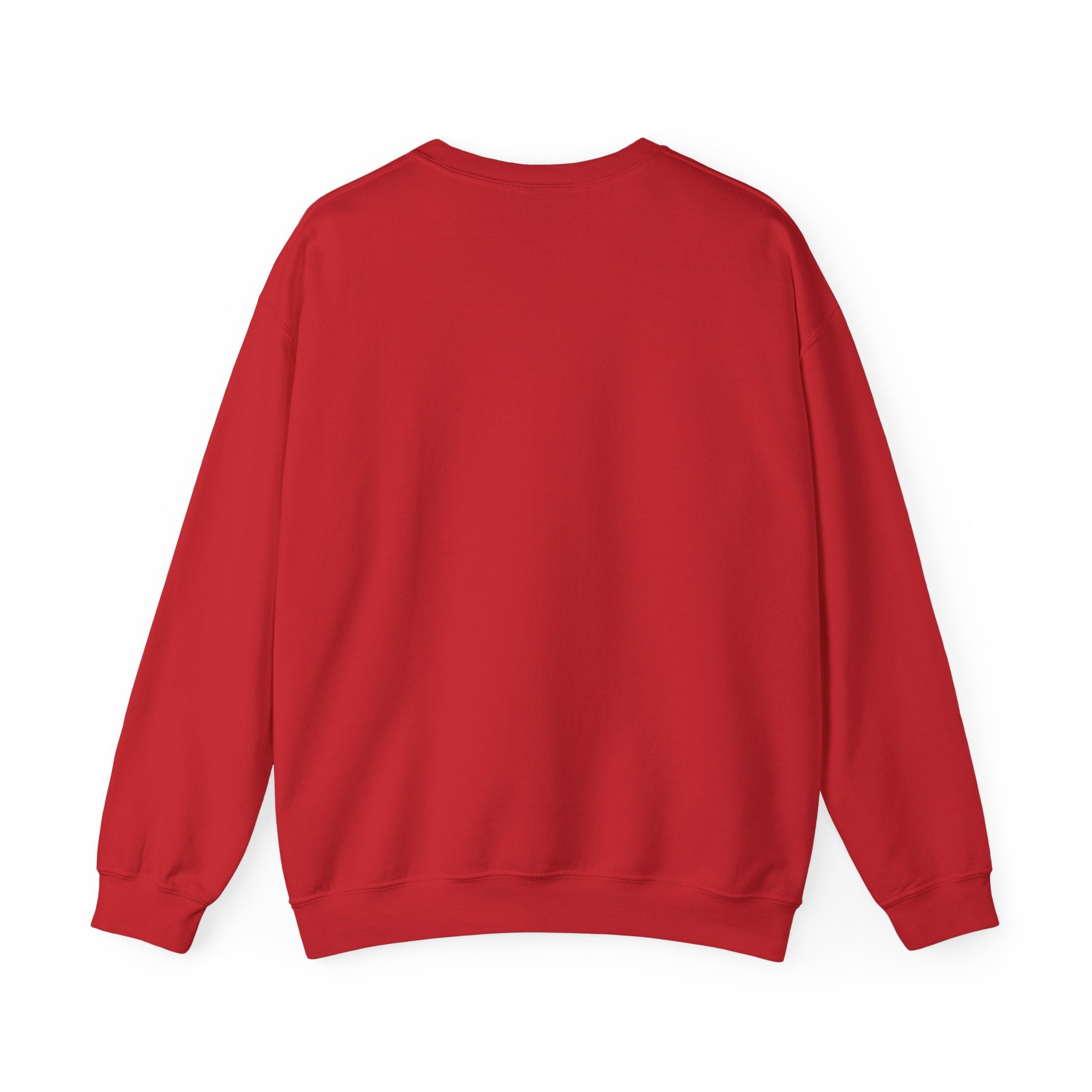 Mama Checkerboard Crewneck Sweatshirt – Retro Brown "MAMA" Graphic