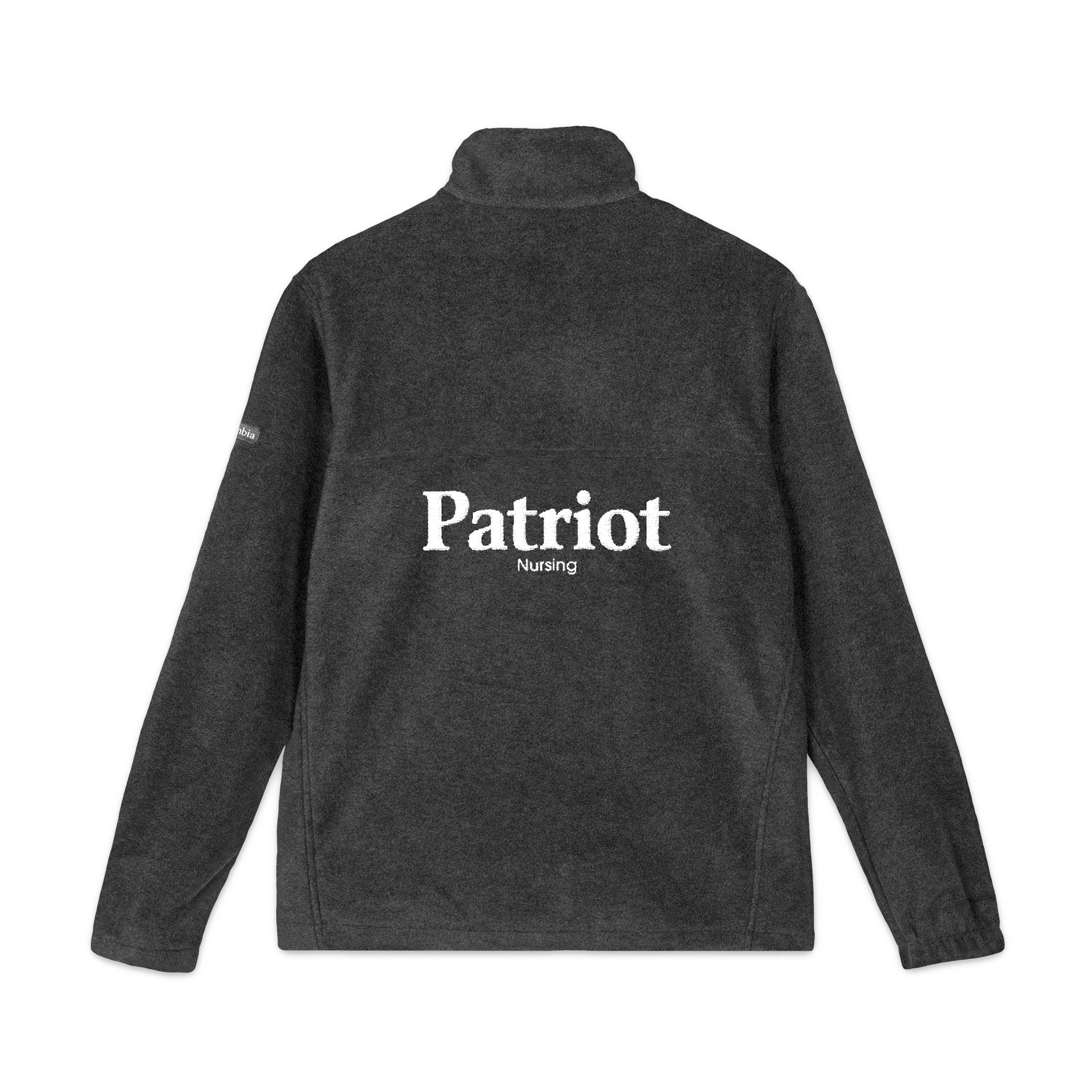 Embroidered 'Patriot' Fleece Jacket — Columbia Full-Zip