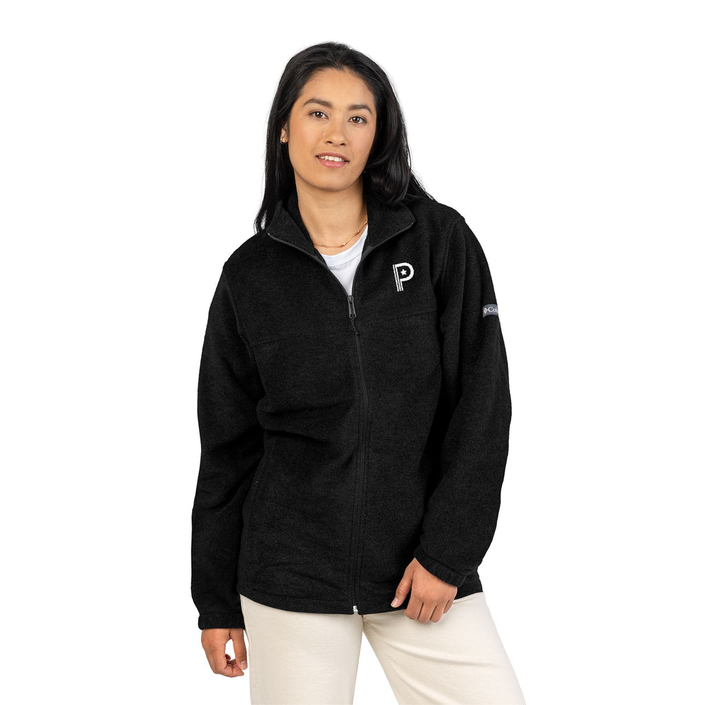 Embroidered 'Patriot' Fleece Jacket — Columbia Full-Zip
