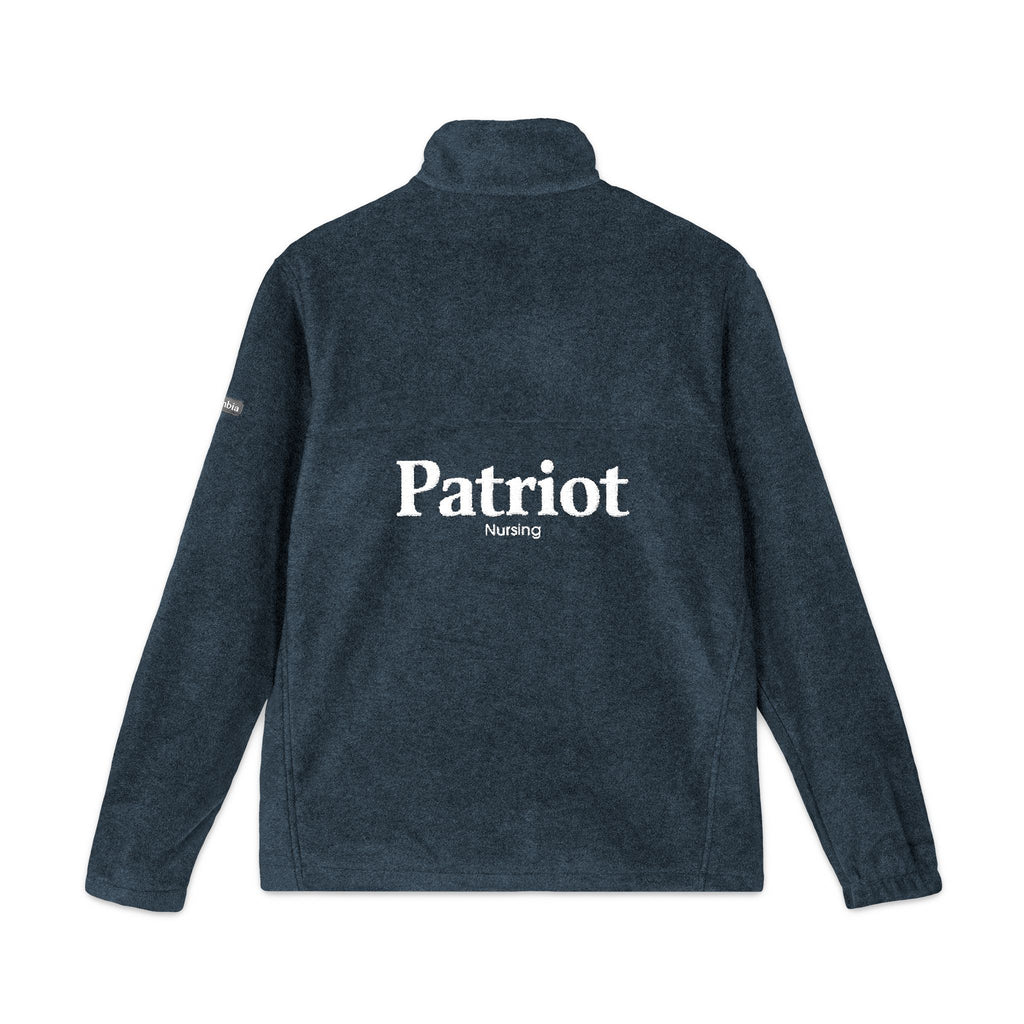 Embroidered 'Patriot' Fleece Jacket — Columbia Full-Zip