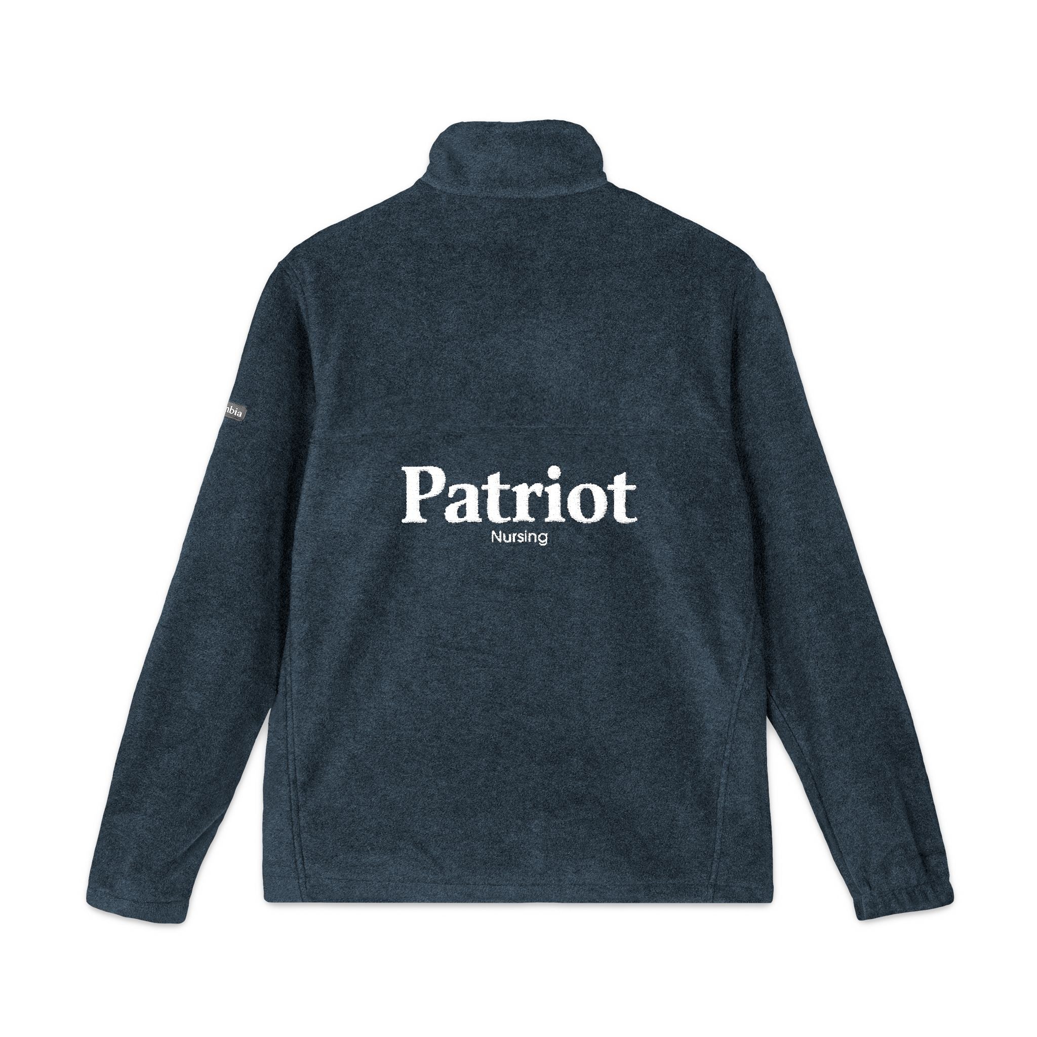 Embroidered 'Patriot' Fleece Jacket — Columbia Full-Zip