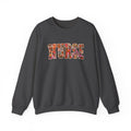 Nurse Floral Appliqué Crewneck Sweatshirt
