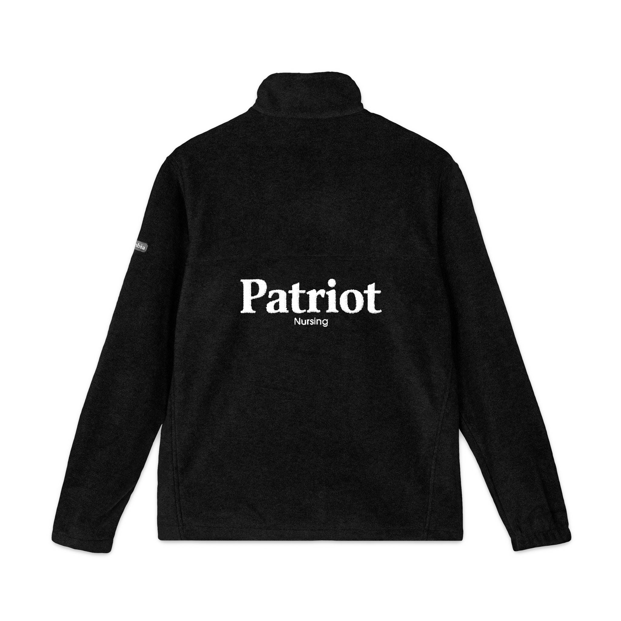 Embroidered 'Patriot' Fleece Jacket — Columbia Full-Zip