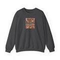 Patriot Nursing Crewneck Sweatshirt — American Flag Floral Text Nursing Pullover