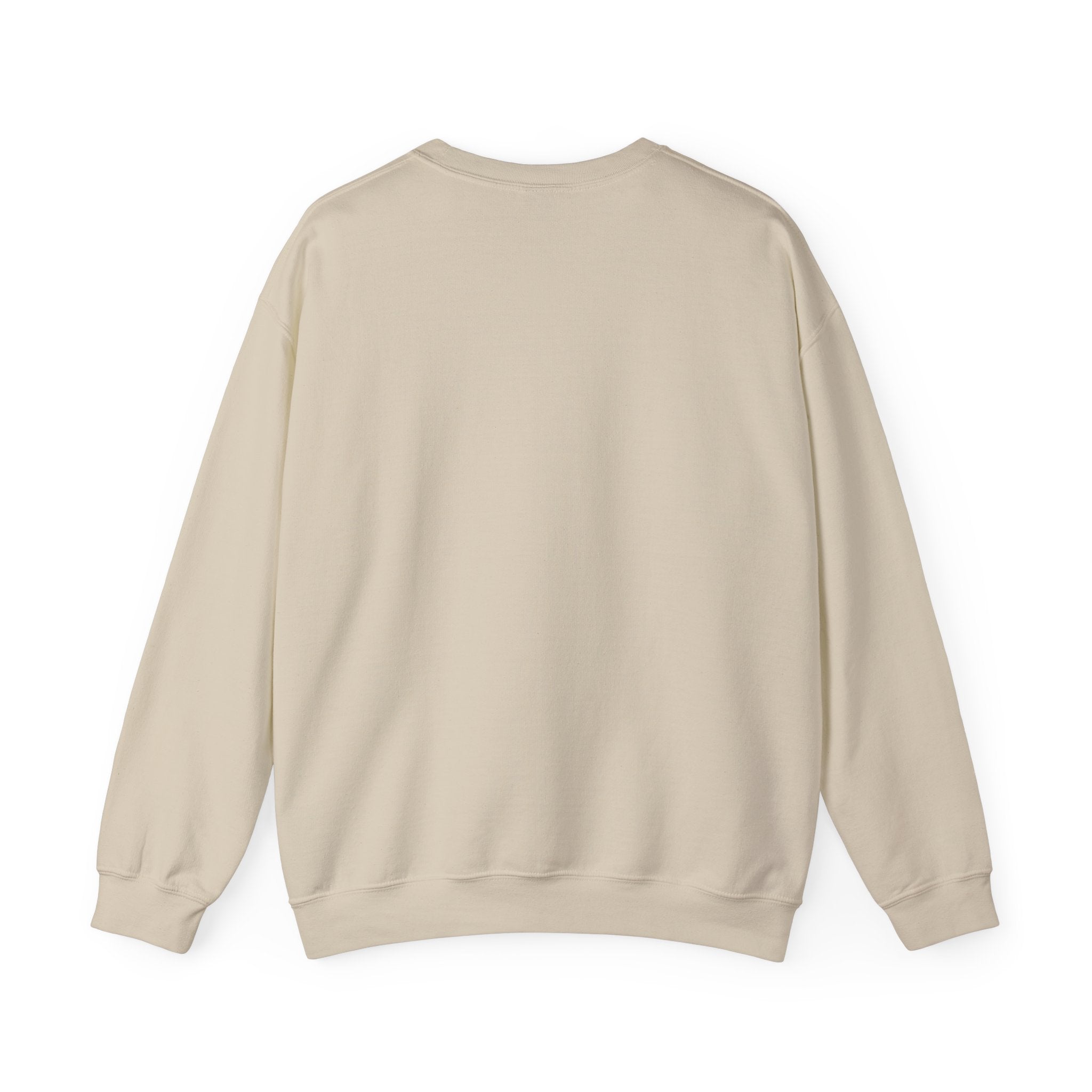 Mama Checkerboard Crewneck Sweatshirt – Retro Brown "MAMA" Graphic